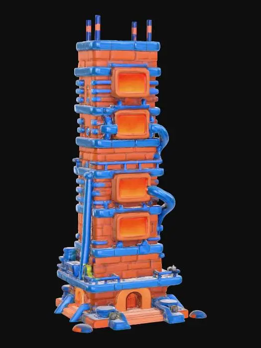3D model for Fire Tower Factory