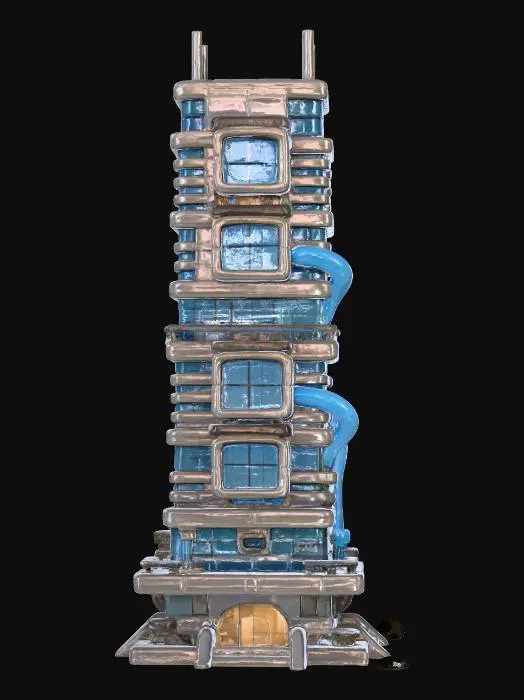 3D model for Fire Tower Factory