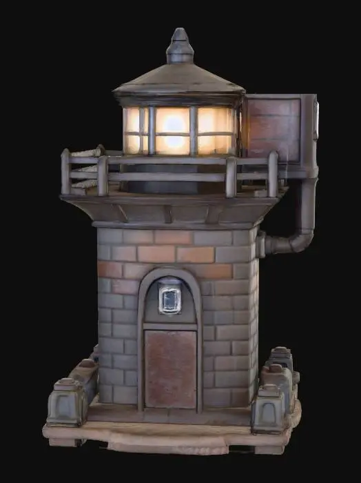 3D model for Pixel Lighthouse