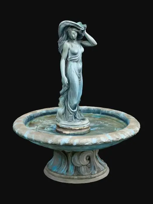 3D model for Ethereal Fountain Statue