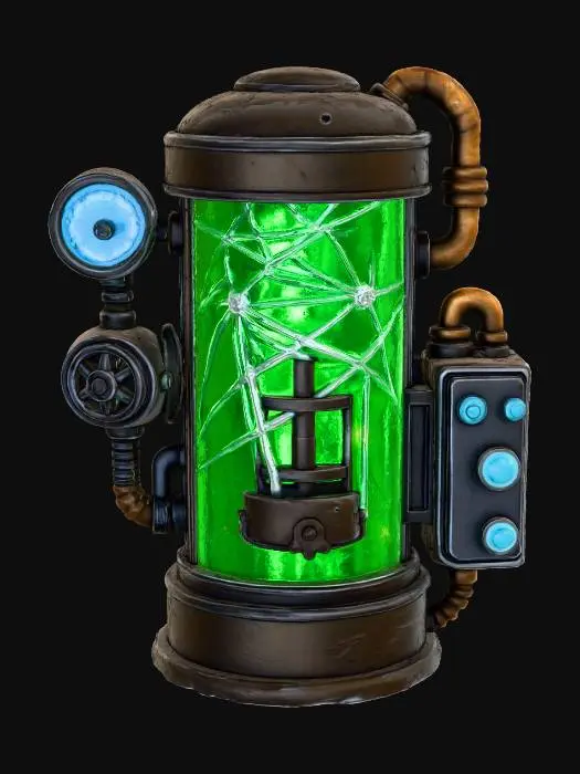 3D model for Neon Elixir Chamber