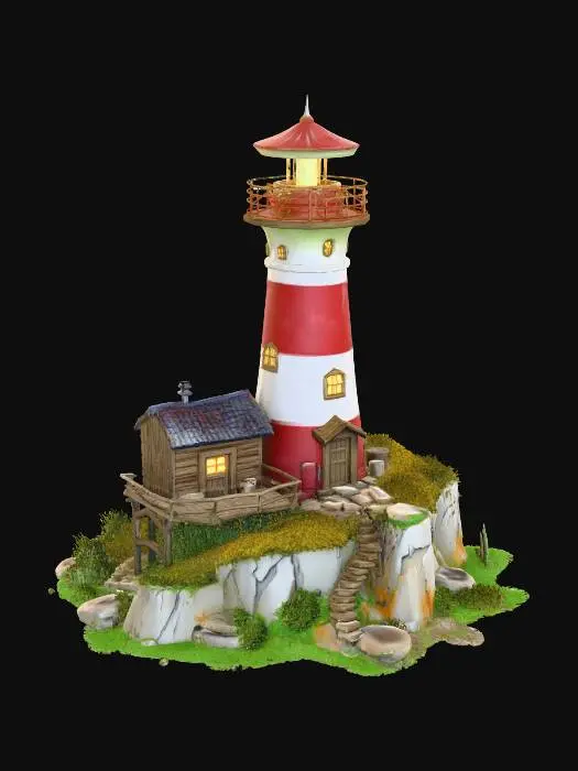 3D model for Beacon on the Rocks