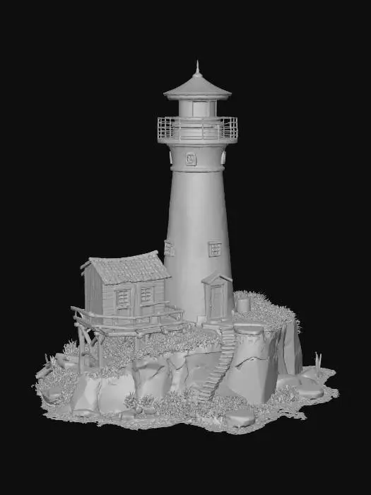 3D model for Beacon on the Rocks