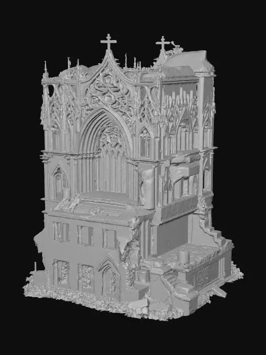 3D model for Gothic Inferno, #Christmas2025#