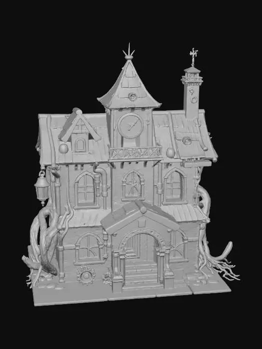 3D model for Mystical Clockwork ManorX