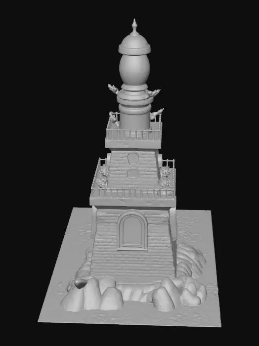 3D model for Luminous Tower