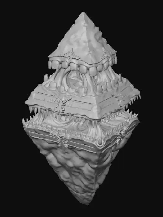 3D model for Runic Jaw Pyramid X