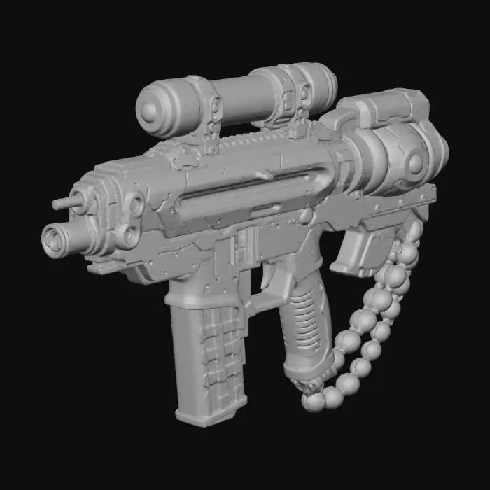 3D model for Neon Pulse Blaster