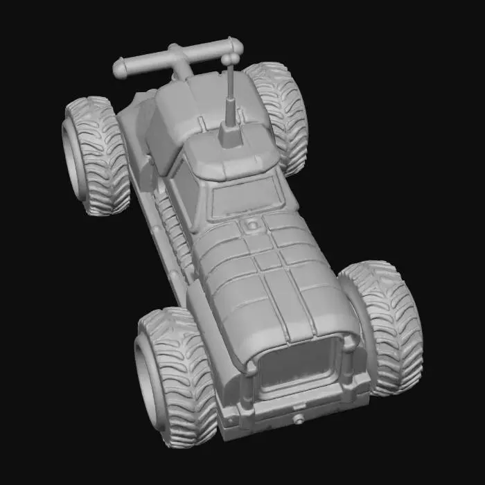 3D model for Silver Rover