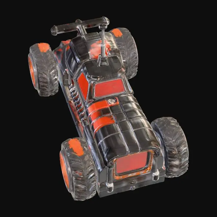 3D model for Silver Rover