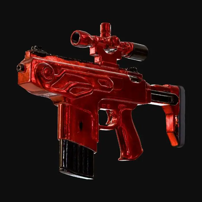 3D model for Pulse Rifle XTC-DUALITY