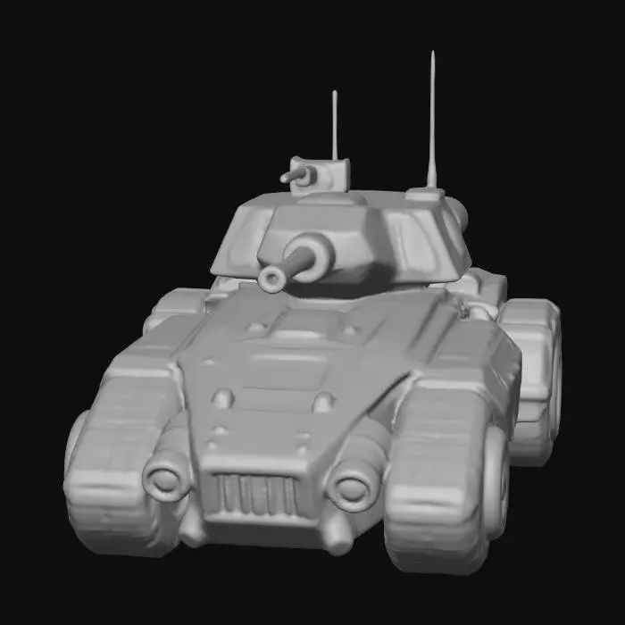 3D model for x_military_vehicle-i