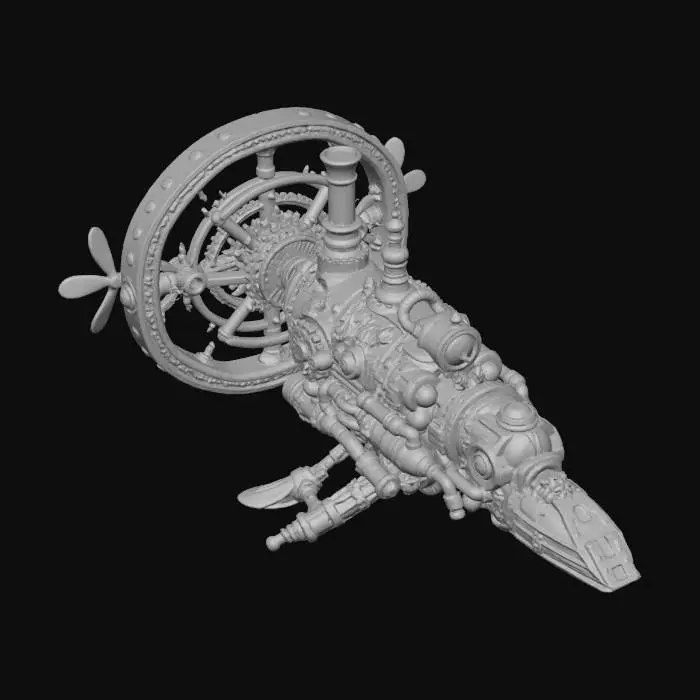 3D model for Steampunk Voyager