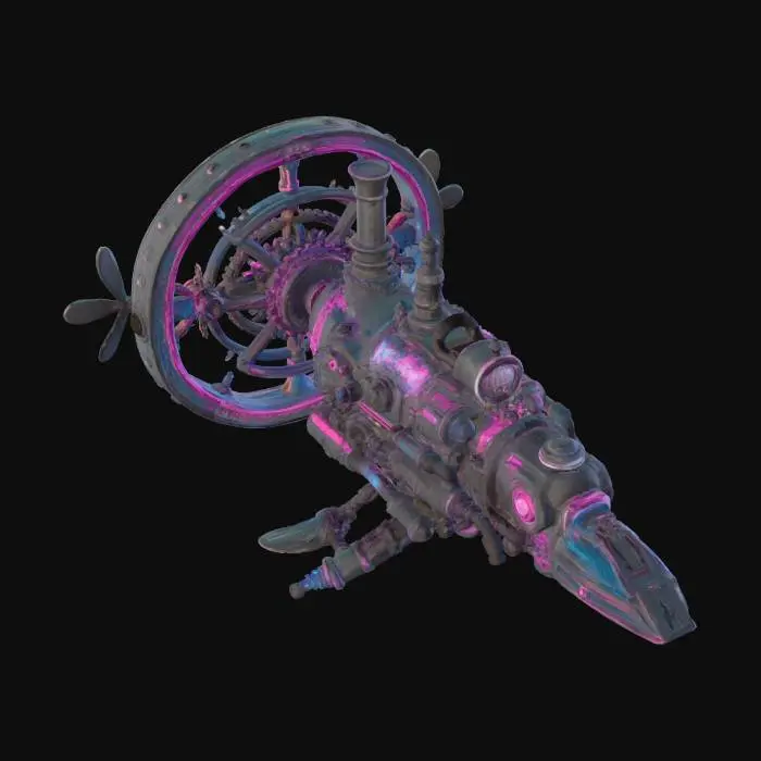 3D model for Steampunk Voyager