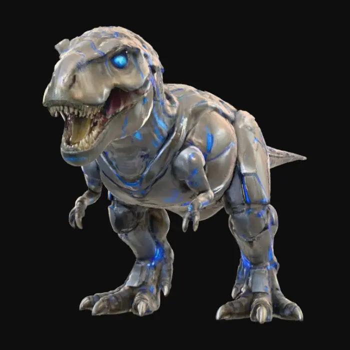 3D model for Cyber Rex, #Halloween2025#