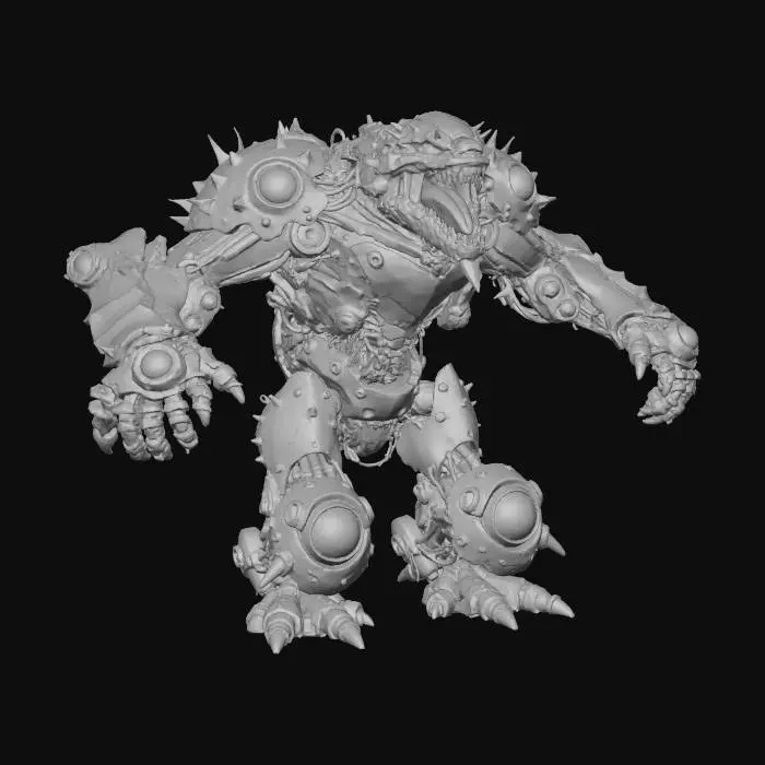 3D model for Mechabeast Unleashed, #Halloween2025#