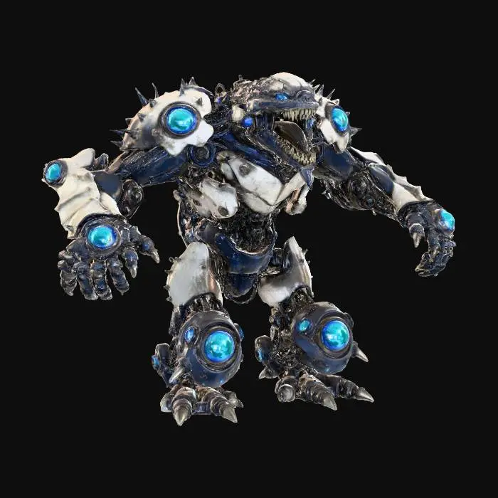 3D model for Mechabeast Unleashed, #Halloween2025#