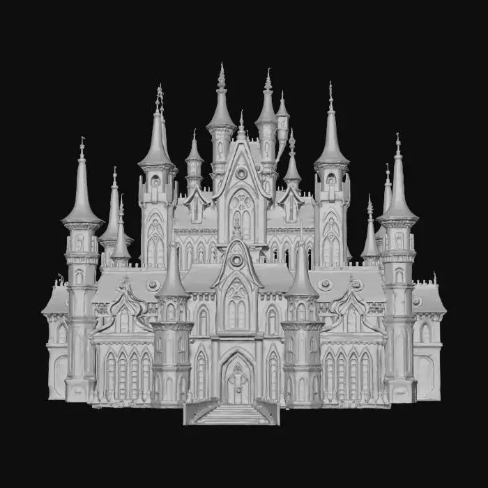 3D model for Mystic Twilight Castle