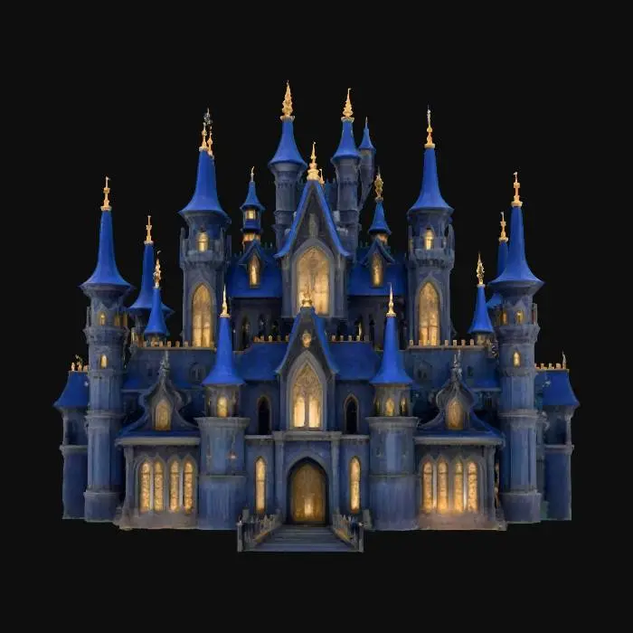 3D model for Mystic Twilight Castle
