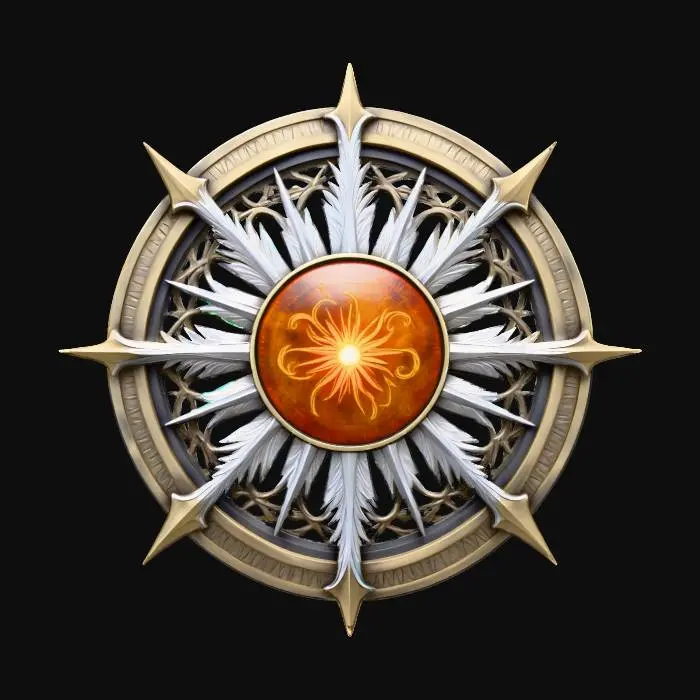 3D model for Radiant Compass Emblem