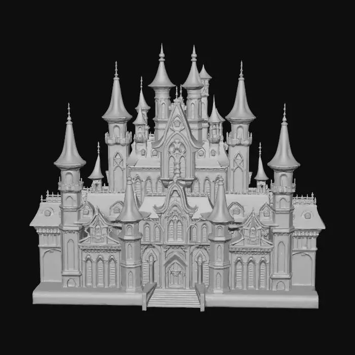3D model for Mystic Twilight Castle