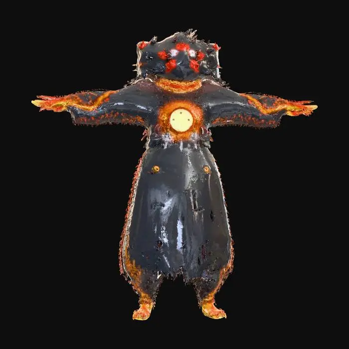 3D model for Dark Flame Sentinel