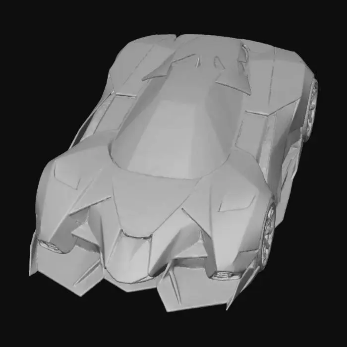 3D model for Futuristic Supercar