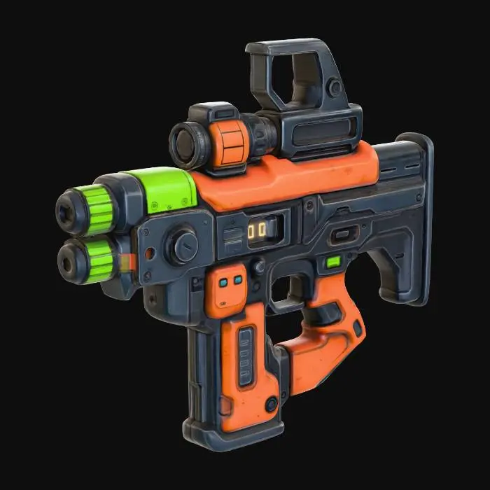 3D model for Pulse Blaster MKII_X