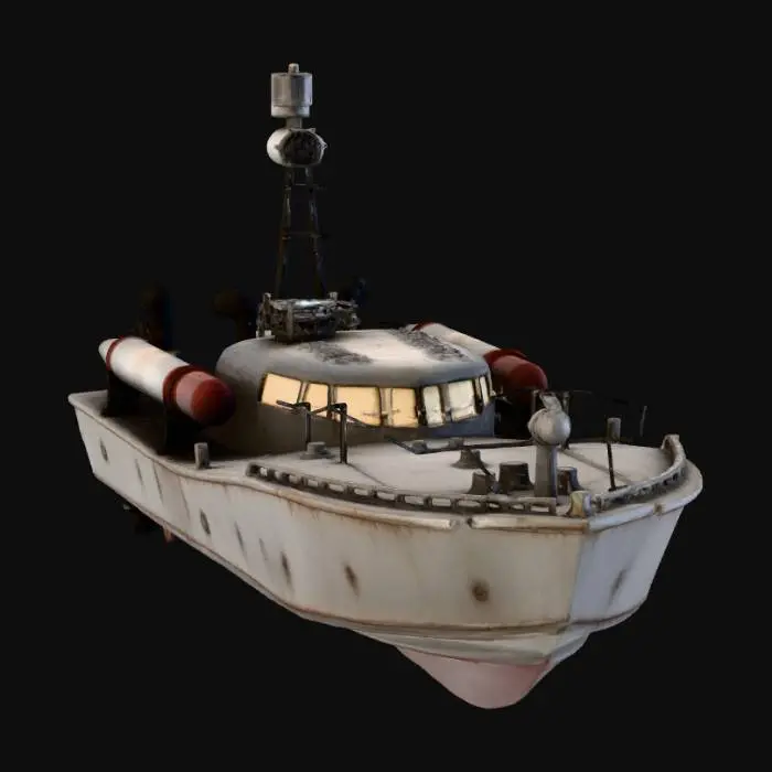 3D model for Patrol Torpedo Boat