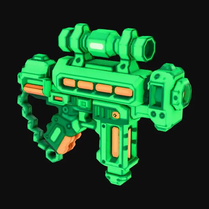 3D model for Neon Phaser -X-Blaster
