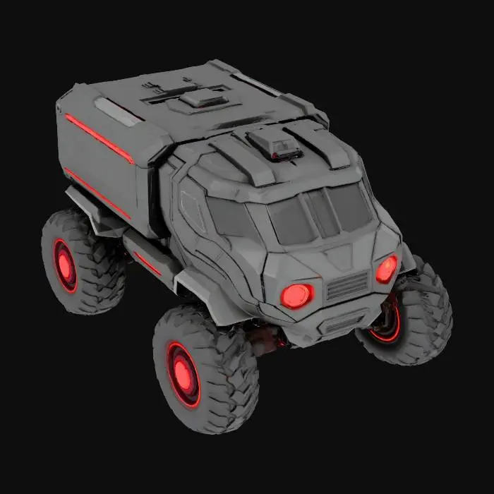 3D model for Cyber Rover