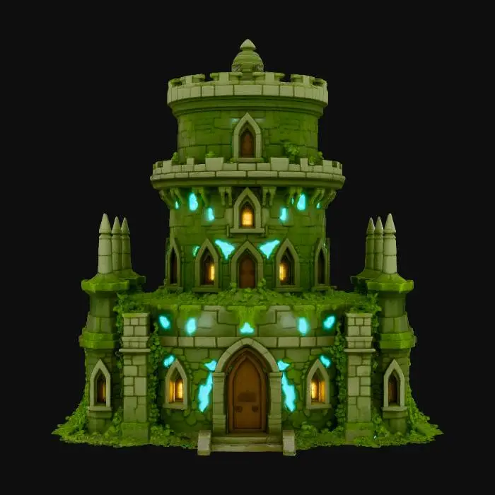 3D model for Enchanted Stone Tower