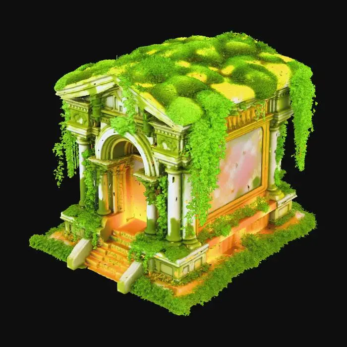 3D model for Enchanted Sanctuary