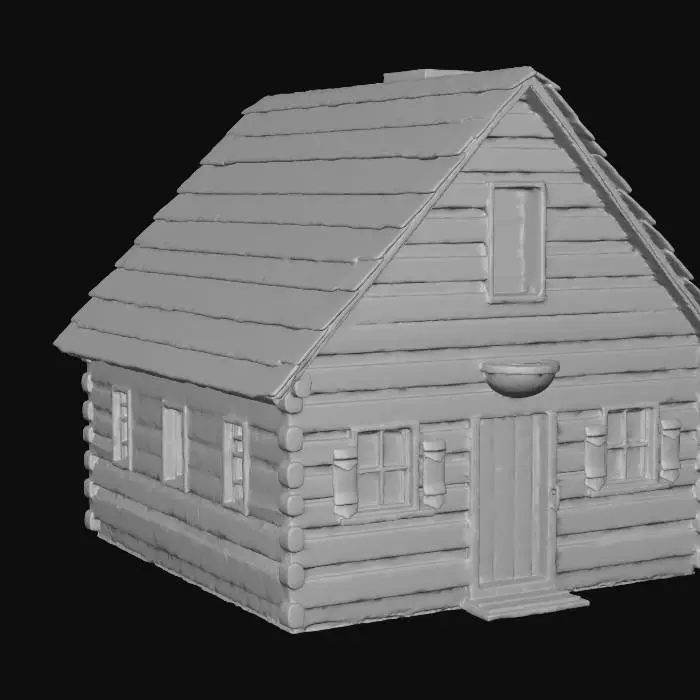 3D model for Rustic Cabin