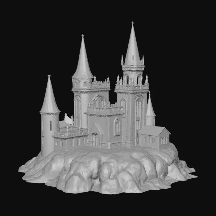 3D model for Enchanted Stone Fortress