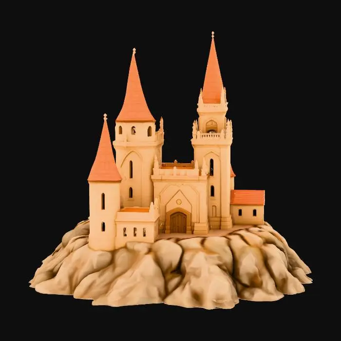3D model for Enchanted Stone Fortress