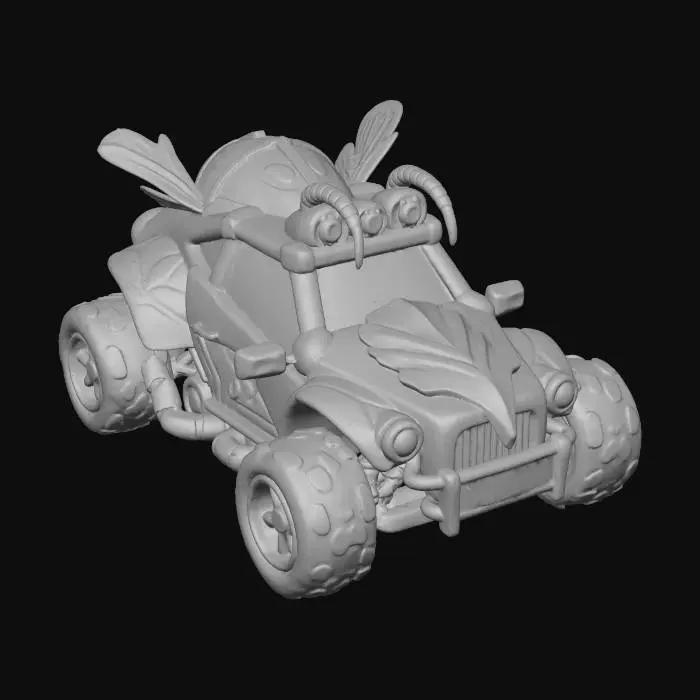 3D model for Beetle Buggy, #Thanksgiving#