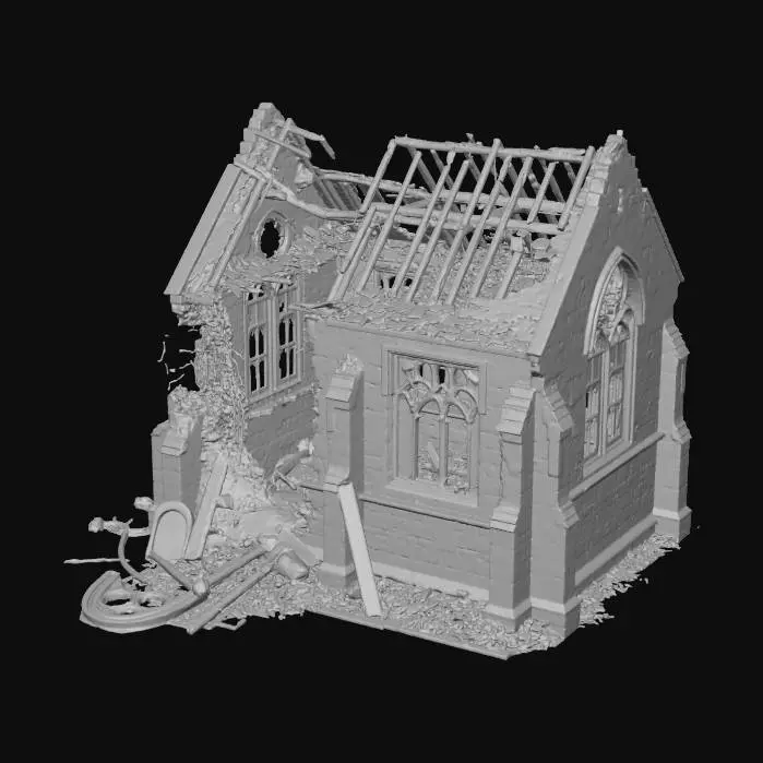 3D model for Ruins of the Sacred.