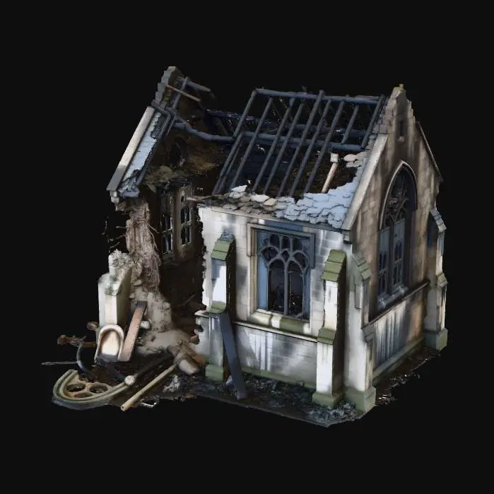 3D model for Ruins of the Sacred.