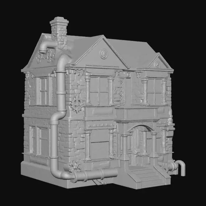 3D model for Steampunk Sanctuary, #Christmas2025#