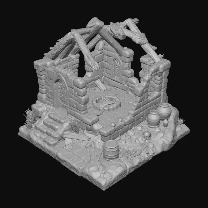 3D model for Forgotten Ruin