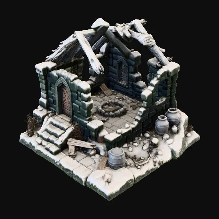 3D model for Forgotten Ruin