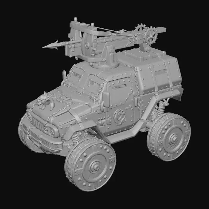 3D model for Medieval Monster Truck X