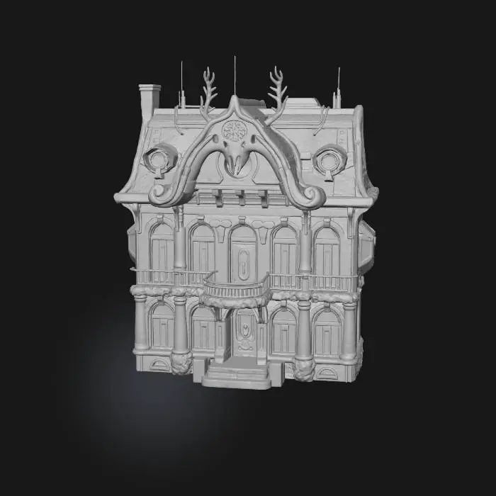 3D model for Mystical Manor