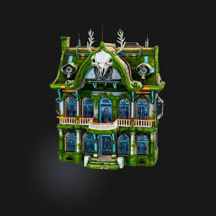 3D model for Mystical Manor