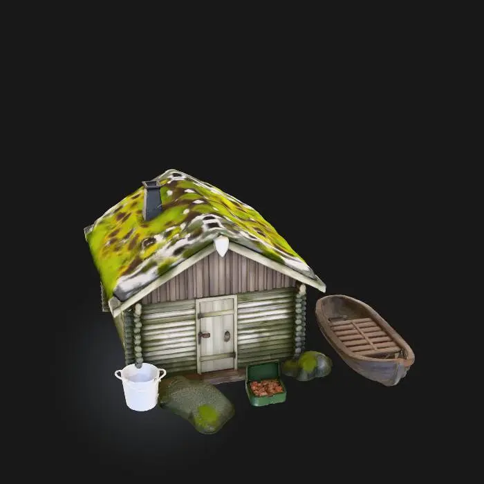 3D model for Cabin Retreat