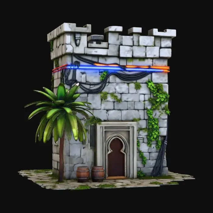 3D model for Neon Bastion X