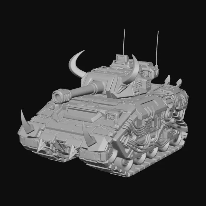 3D model for Cyber Beast Tank X