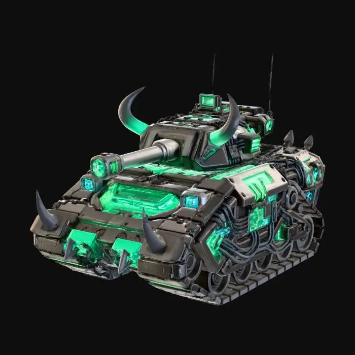 3D model for Cyber Beast Tank X
