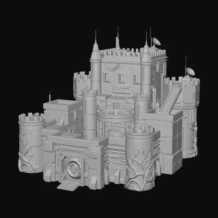 3D model for Neon Fortress X
